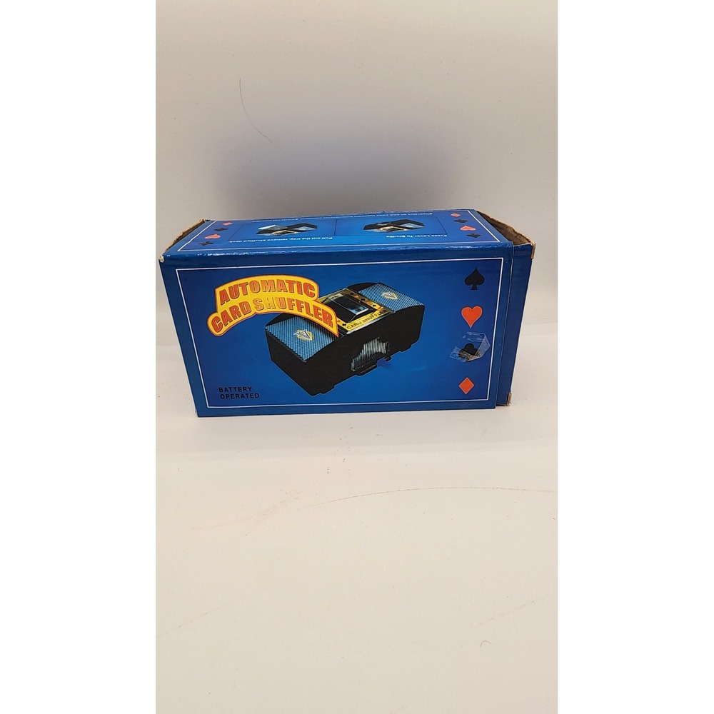 Automatic Card Shuffler Battery Operated Portable Poker Blackjack Game Accessory